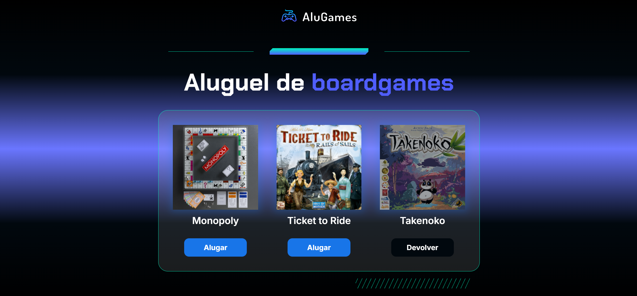 Projeto alugames